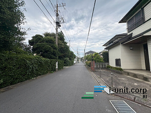 前面道路です。