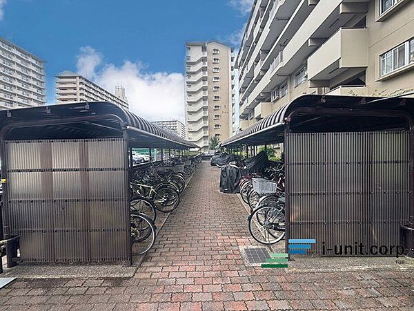 駐輪場です。