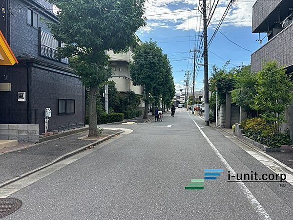 前面道路です。