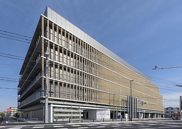 役所「市川市役所第2庁舎まで2224m」
