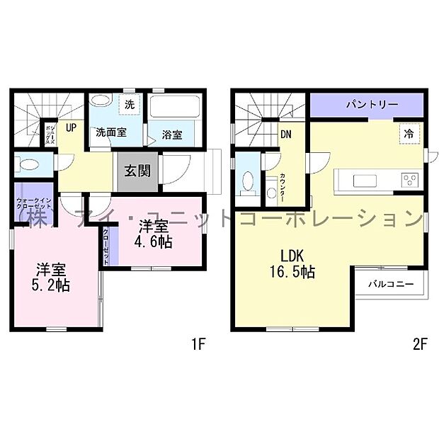 間取図です。