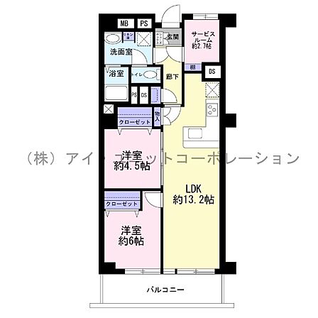 間取図です。