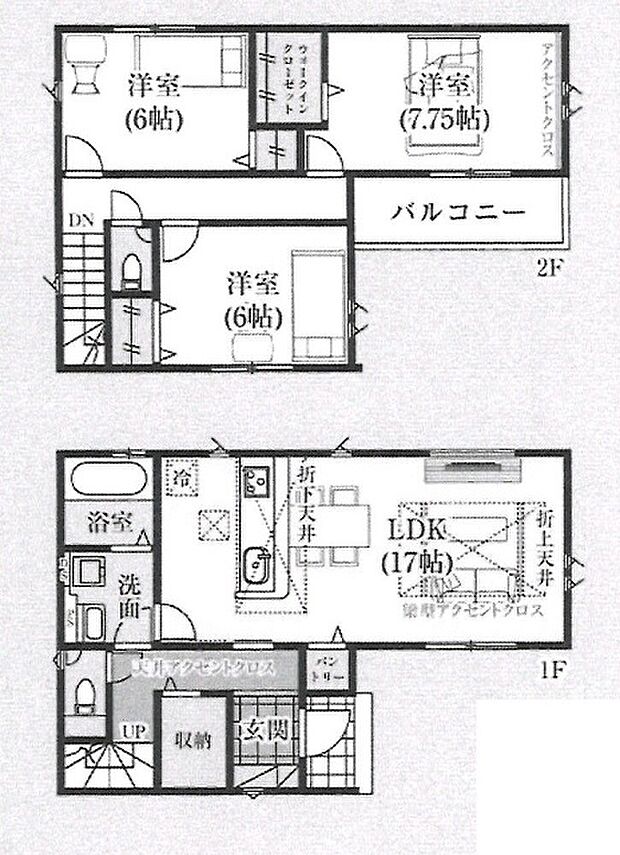 間取図です。