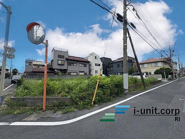 前面道路です。