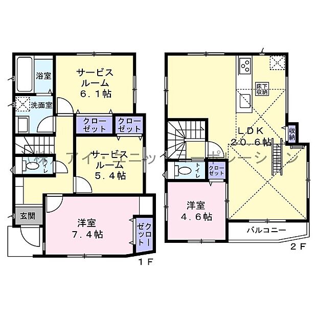 間取図です。