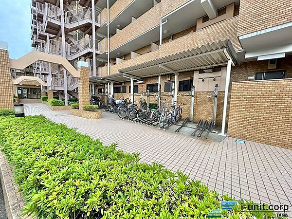 駐輪場です。