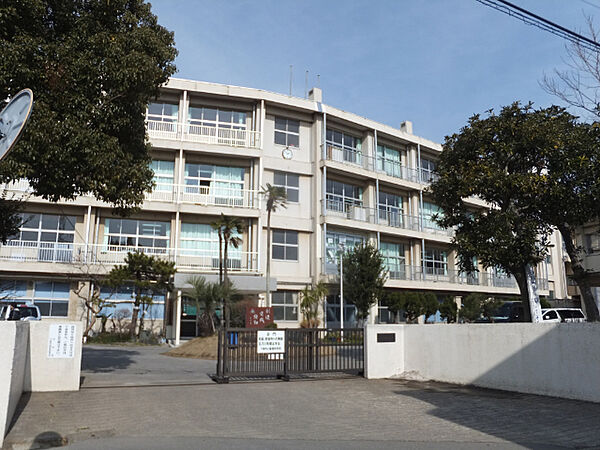 中学校「千葉市立幕張中学校まで1209m」