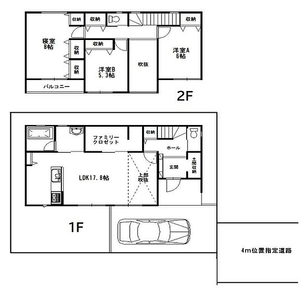 間取図です。