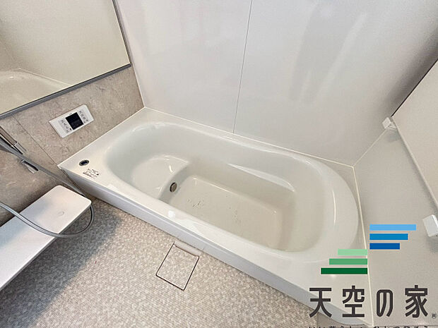 癒しの空間バスルームです。天気に左右されずに洗濯物を乾かせる、浴室乾燥機&オートバス機能付きです。一日の疲れをお風呂で癒してください。