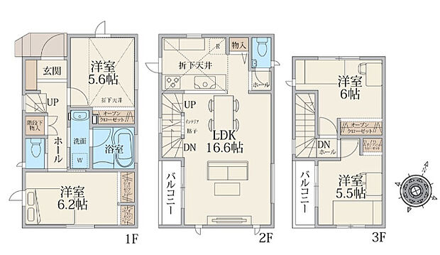 建物面積86.66平米