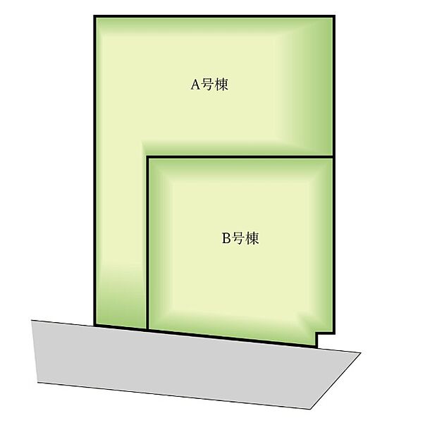 土地面積128.73平米、別途セットバック部分1.84平米