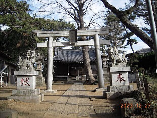 その他「茂呂神社参道まで400m」