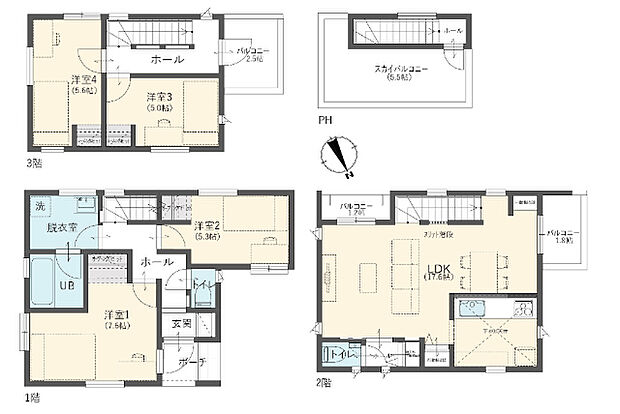 参考プラン建物面積100.39平米