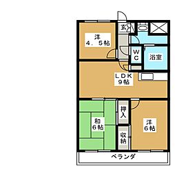間取図画像 3LDK