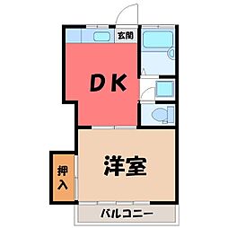 宇都宮芳賀ライトレール線 峰駅 徒歩11分 1階/-