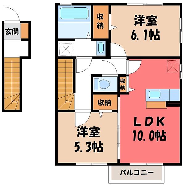 同じ建物の物件間取り写真 - ID:209005574830