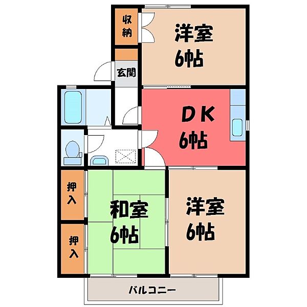 同じ建物の物件間取り写真 - ID:209005608163