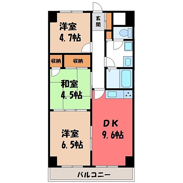 同じ建物の物件間取り写真 - ID:209005610273