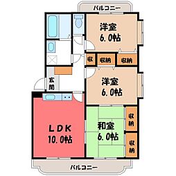 東武日光線 新栃木駅 徒歩4分