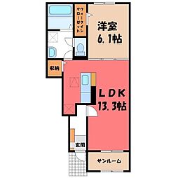 新治駅 6.8万円