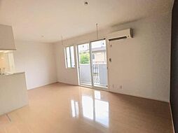 東武日光線 合戦場駅 徒歩6分の賃貸アパート 1階1LDKのリビング/ダイニング