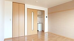 JR水戸線 結城駅 バス10分 カスミ下車 徒歩6分の賃貸アパート 2階1Kのリビング/ダイニング