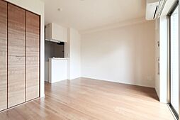 宇都宮芳賀ライトレール線 東宿郷駅 徒歩6分の賃貸マンション 4階1Kのリビング/ダイニング