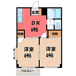 JR東北本線 小山駅 バス17分 とりせん小山東店下車 徒歩7分