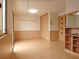 JR東北本線 小山駅 徒歩37分の賃貸アパート 1階1LDKのリビング/ダイニング