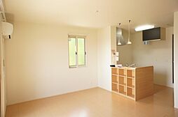 JR水戸線 結城駅 徒歩14分の賃貸アパート 2階2LDKのリビング/ダイニング