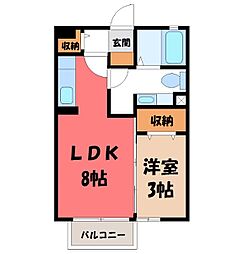 JR東北本線 岡本駅 徒歩17分