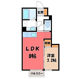 JR東北本線 宇都宮駅 バス23分 西中丸下車 徒歩10分