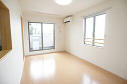 真岡鐵道 寺内駅 4.4kmの賃貸アパート 3階1LDKのリビング/ダイニング