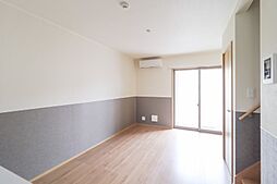 JR水戸線 結城駅 バス8分 栄町東下車 徒歩26分の賃貸テラスハウス 1階2LDKのリビング/ダイニング