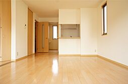 JR東北本線 雀宮駅 バス25分 インターパーク宇都宮南店下車 徒歩14分の賃貸アパート 1階1LDKのリビング/ダイニング