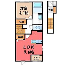 JR東北本線 岡本駅 徒歩7分 2階/-