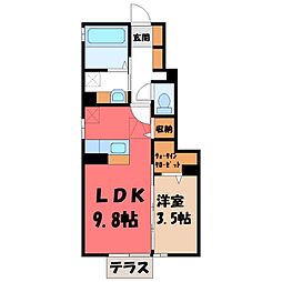 JR東北本線 岡本駅 徒歩7分