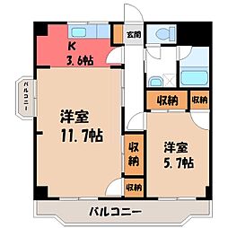 東武日光線 新鹿沼駅 バス4分 上都賀病院前下車 徒歩5分