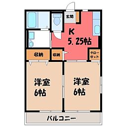 東武宇都宮線 西川田駅 徒歩22分