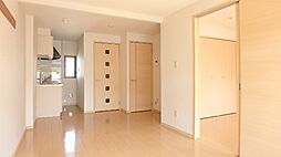 JR東北本線 小山駅 バス26分 西城南3丁目下車 徒歩5分の賃貸アパート 1階2LDKのリビング/ダイニング