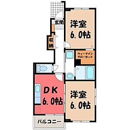 東武日光線 新鹿沼駅 徒歩28分