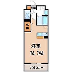 宇都宮芳賀ライトレール線 駅東公園前駅 徒歩5分 4階/-