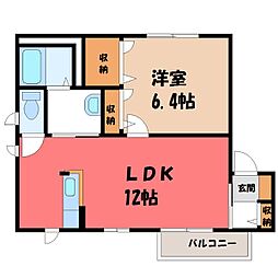 東武宇都宮線 東武宇都宮駅 3.7km 1階/-