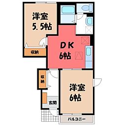 JR両毛線 栃木駅 徒歩17分