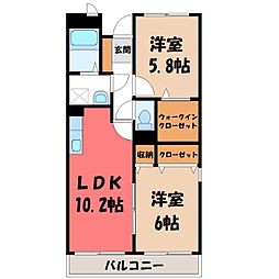 宇都宮芳賀ライトレール線 駅東公園前駅 徒歩31分 2階/-