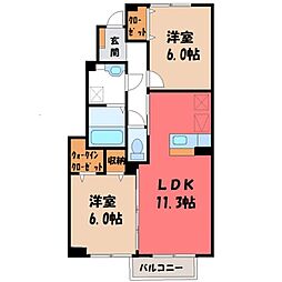 JR東北新幹線 宇都宮駅 バス28分 西三の沢下車 徒歩3分 1階/-