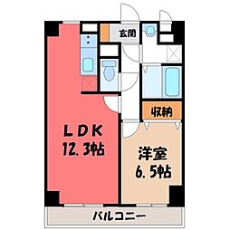 JR東北本線 宇都宮駅 徒歩19分