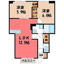 東武宇都宮線 東武宇都宮駅 4.8km 1階/-