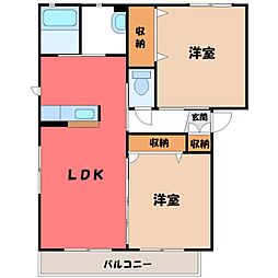 東武宇都宮線 壬生駅 徒歩18分 2階/-