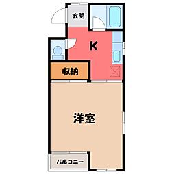 東武宇都宮線 東武宇都宮駅 徒歩27分